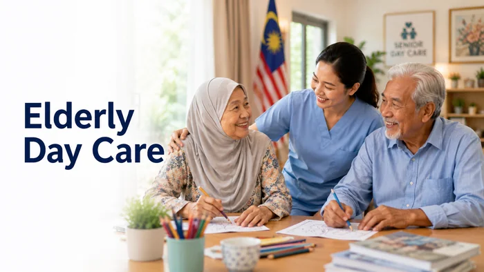 Elderly Day Care Activities With Warm Support